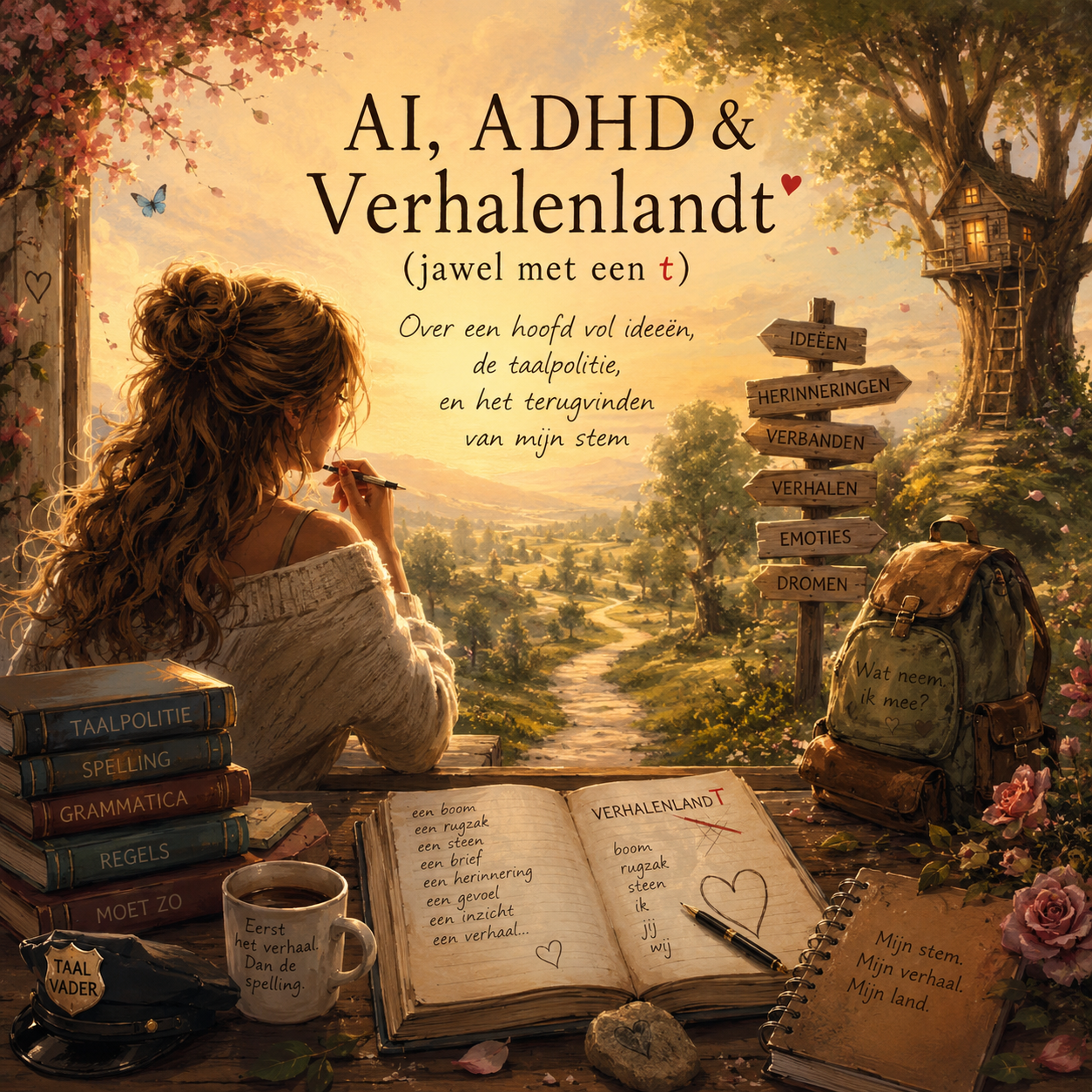 AI, ADHD & Verhalenlandt (jawel met een t)