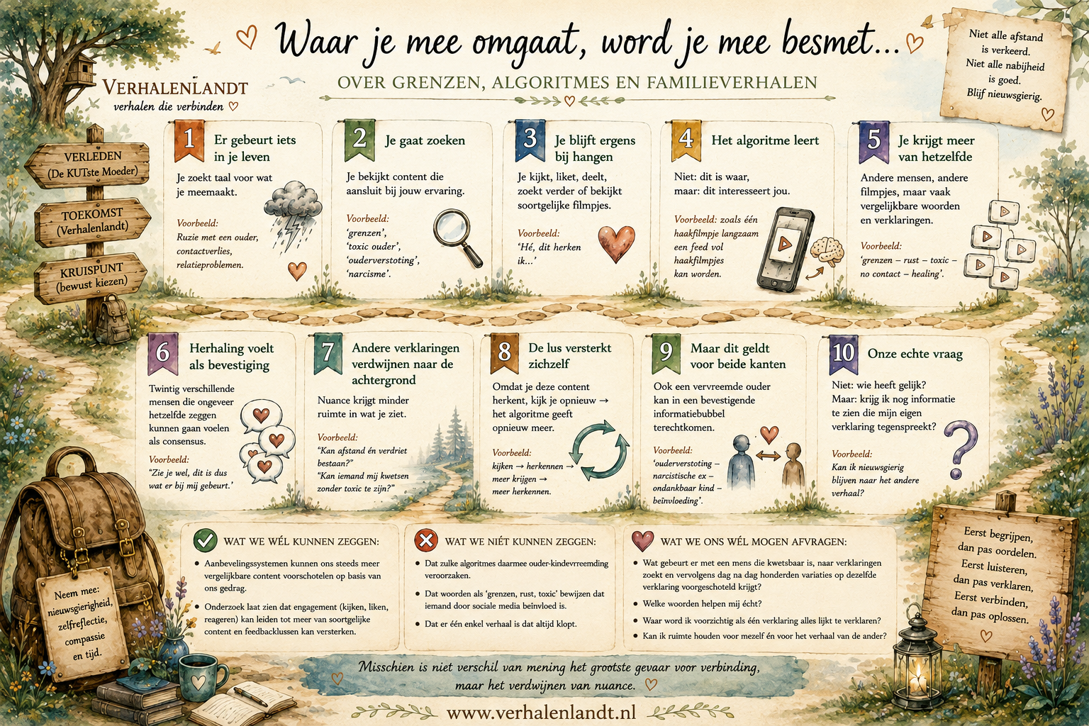 Waar je mee omgaat word je mee besmet